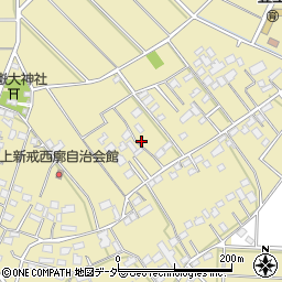 埼玉県深谷市新戒1452周辺の地図