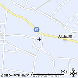 長野県松本市入山辺1253周辺の地図