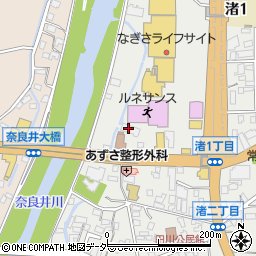 松本広域消防局　総務課周辺の地図