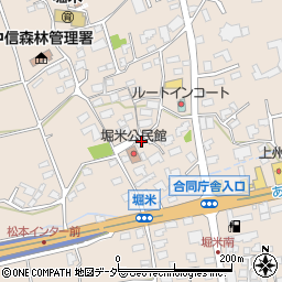 長野県松本市島立909周辺の地図