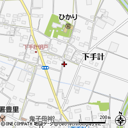埼玉県深谷市下手計928周辺の地図