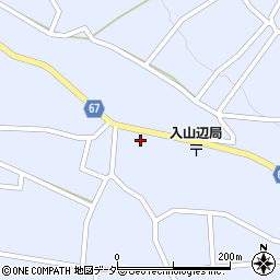 長野県松本市入山辺1305周辺の地図