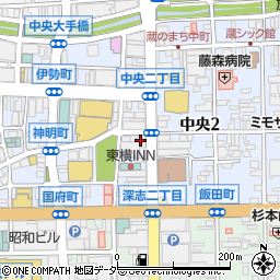 楽歩堂松本店周辺の地図