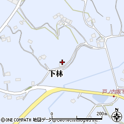 茨城県石岡市下林1325周辺の地図