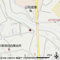 茨城県結城市山川新宿579周辺の地図