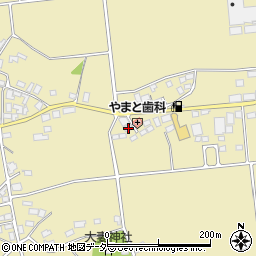 長野県松本市梓川倭605周辺の地図
