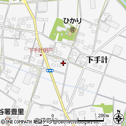 埼玉県深谷市下手計933周辺の地図