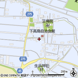 埼玉県深谷市高島178周辺の地図