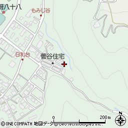 石川県加賀市山中温泉菅谷町ロ1-1周辺の地図
