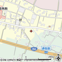 群馬県館林市羽附町1606周辺の地図