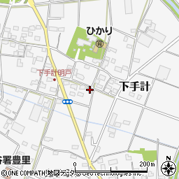 埼玉県深谷市下手計936周辺の地図
