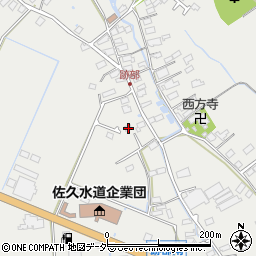 長野県佐久市跡部158周辺の地図