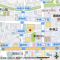 松本パルコ２Ｆ　ワコールザ・ストア周辺の地図