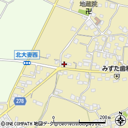 長野県松本市梓川倭668周辺の地図