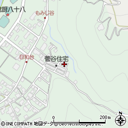 石川県加賀市山中温泉菅谷町ロ1-7周辺の地図