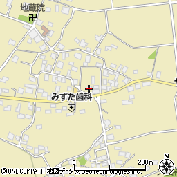 長野県松本市梓川倭641周辺の地図