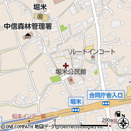 長野県松本市島立918周辺の地図