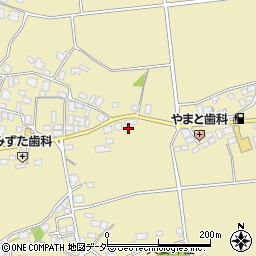 長野県松本市梓川倭615周辺の地図