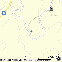 島根県隠岐郡隠岐の島町釜カス谷周辺の地図