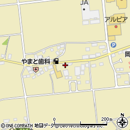 長野県松本市梓川倭597周辺の地図