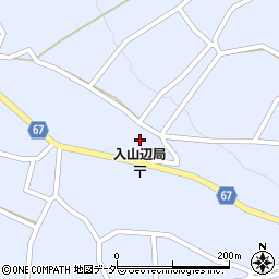 長野県松本市入山辺1610-1周辺の地図