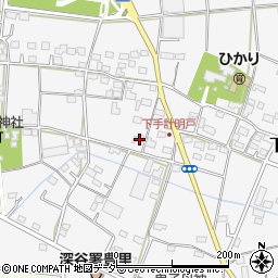 埼玉県深谷市下手計955周辺の地図