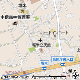 長野県松本市島立917周辺の地図