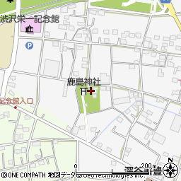 埼玉県深谷市下手計1145周辺の地図