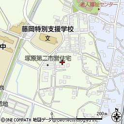 群馬県藤岡市本郷378-5周辺の地図