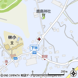 茨城県石岡市下林1012周辺の地図