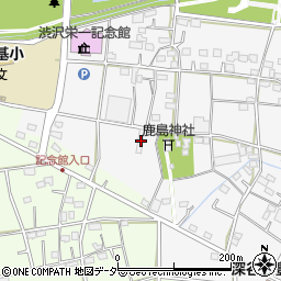 埼玉県深谷市下手計1193周辺の地図