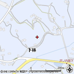 茨城県石岡市下林1336周辺の地図