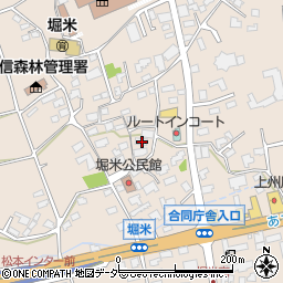 長野県松本市島立837周辺の地図