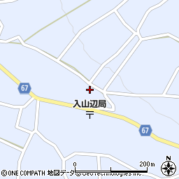 長野県松本市入山辺1610周辺の地図