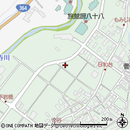 石川県加賀市山中温泉菅谷町周辺の地図