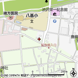 埼玉県深谷市上手計153周辺の地図