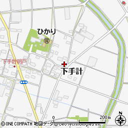 埼玉県深谷市下手計1019周辺の地図