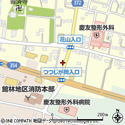 群馬県館林市羽附町1665周辺の地図