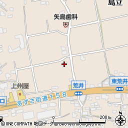 長野県松本市島立320周辺の地図