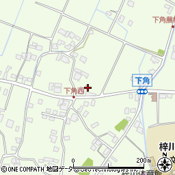 長野県松本市梓川梓539-1周辺の地図