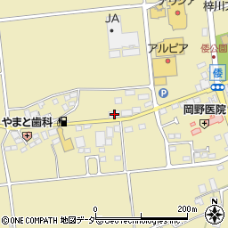長野県松本市梓川倭394周辺の地図