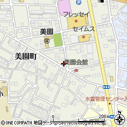 県職員宿舎周辺の地図