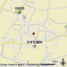 長野県松本市梓川倭645周辺の地図