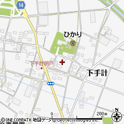 埼玉県深谷市下手計1074周辺の地図