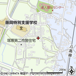 群馬県藤岡市本郷373-5周辺の地図