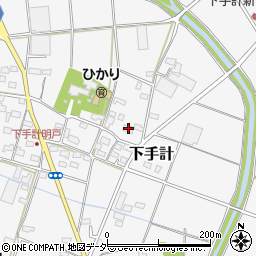 埼玉県深谷市下手計995周辺の地図