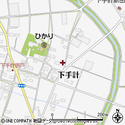埼玉県深谷市下手計996周辺の地図
