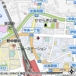 松本ドッグセンター周辺の地図