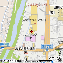 湯の華銭湯　瑞祥松本館周辺の地図