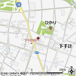埼玉県深谷市下手計940周辺の地図